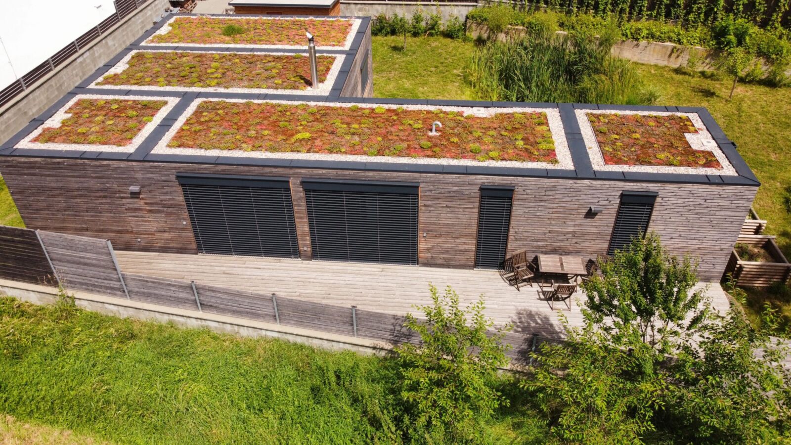 Zelená střecha – realizace Salvogreen